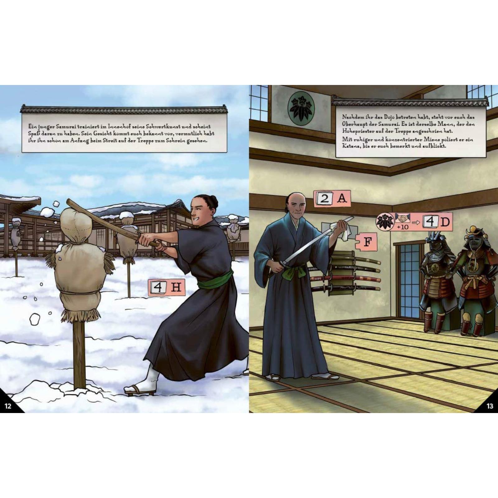 Thumbnail - Frech, Rätselspiele, Escape Adventures – Von Drachen und Samurai