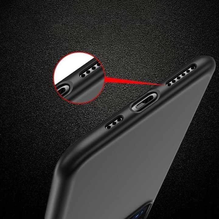 Produktbild Hurtel Soft Case TPU gel protective case cover for Samsung Galaxy A02s EU black (Samsung Galaxy A02s)