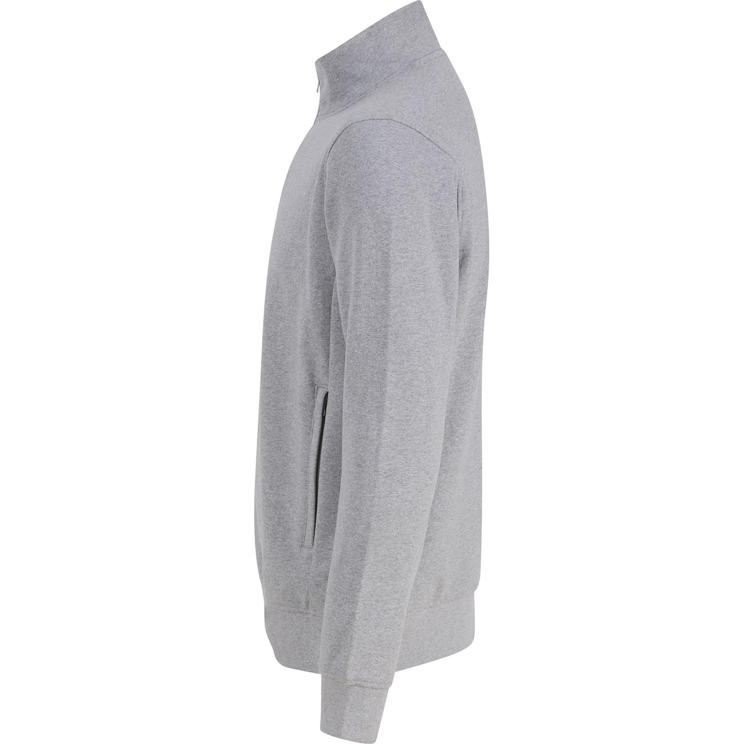 Thumbnail - Henbury, Pullover, Sweatshirt mit Reissverschlusskragen, Grau, (M)