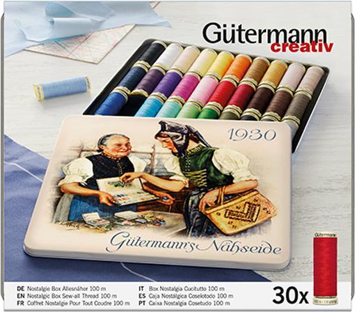 Image du produit Gütermann Boîte nostalgie (100 m)