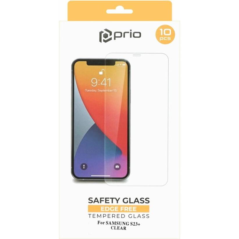 Thumbnail - prio 10x Panzerglasfolie für Samsung S23+ klar (10 Stück, Samsung Galaxy S21), Smartphone Schutzfolie, Transparent