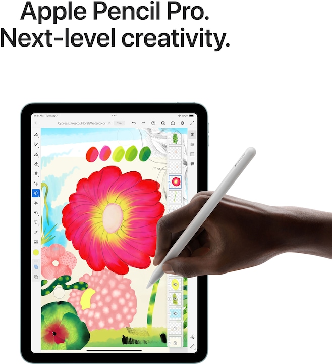 Immagine prodotto Apple iPad Air 11 2024 (M2) (5G, 11", 256 GB, Grigio siderale)