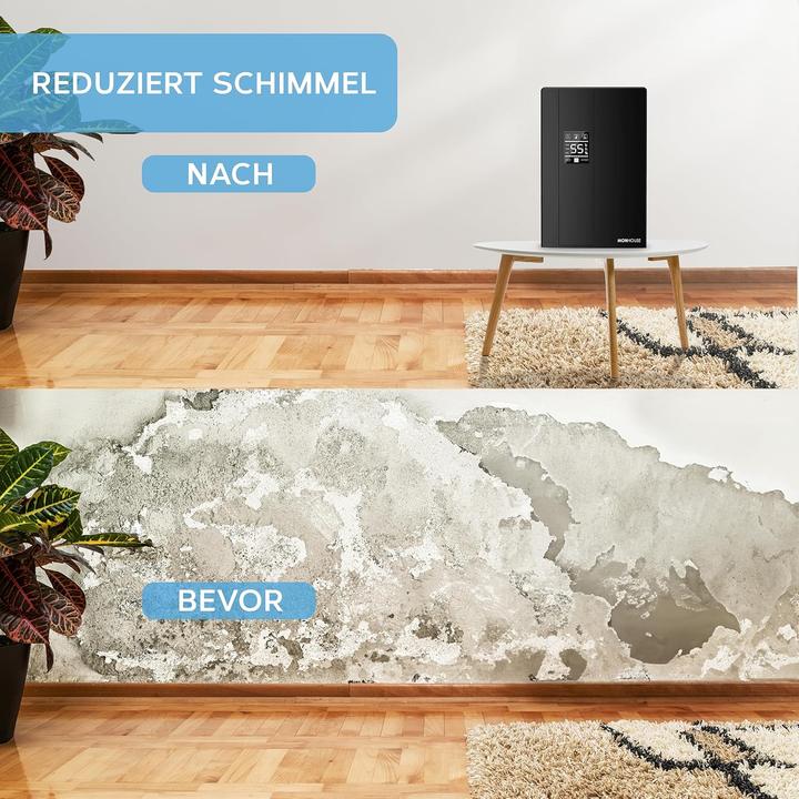 Produktbild Monhouse Luftentfeuchter mit Fernbedienung und Timer (29 m²)