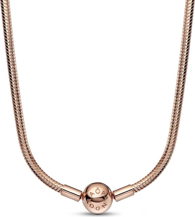 Produktbild Pandora Moments Schlangen Halskette (Metall, rosevergoldet, 42 cm)