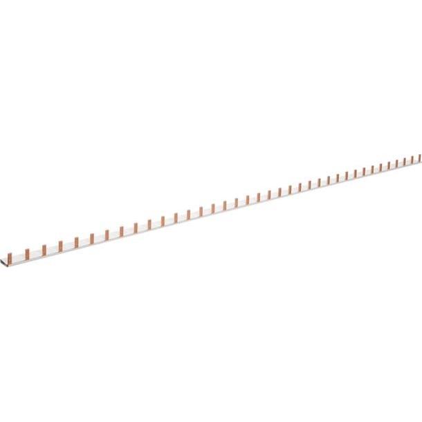Hager HAG KB199Q Kammschiene 1P Stift. 35qmm 37M, Elektronikzubehör + Gehäuse, Grau