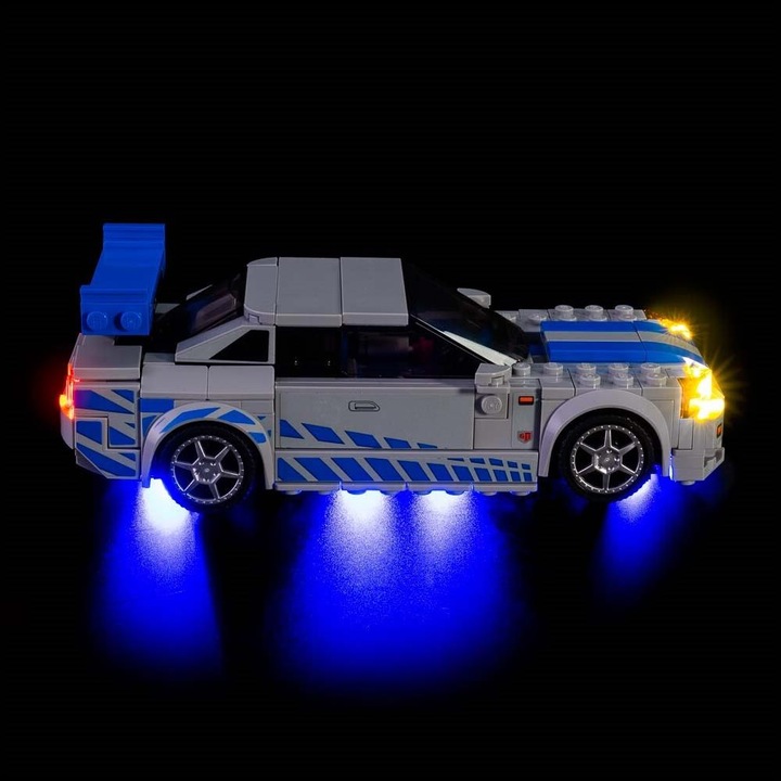 Produktbild Light my bricks LED Licht Set für LEGO 76917 Speed Champions Nissan Skyline GT-R (R34)