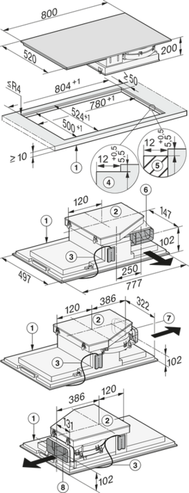 Actual product image Miele KMDA 7476 FL