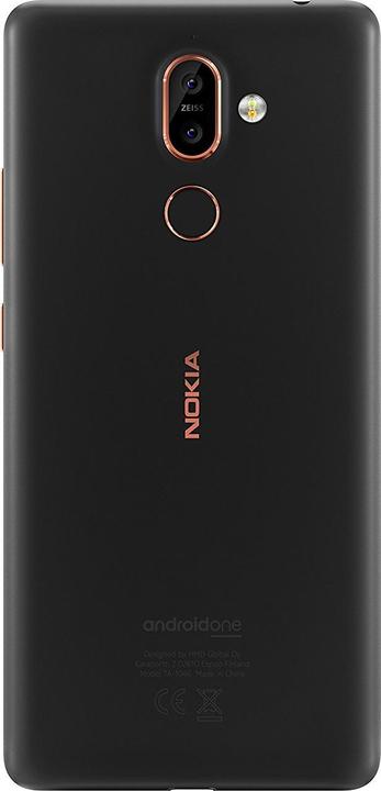 Actual product image Nokia 7 Plus (64 GB, Black, 6", Single SIM, 4G)