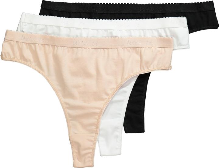Actual product image Ulla Popken 3 Pack of Thongs (62, pack of 3)