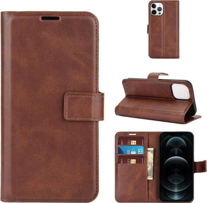 Actual product image Screenguard CardLounge Apple iPhone 12 Pro Leather Case (Apple iPhone 12 Pro)