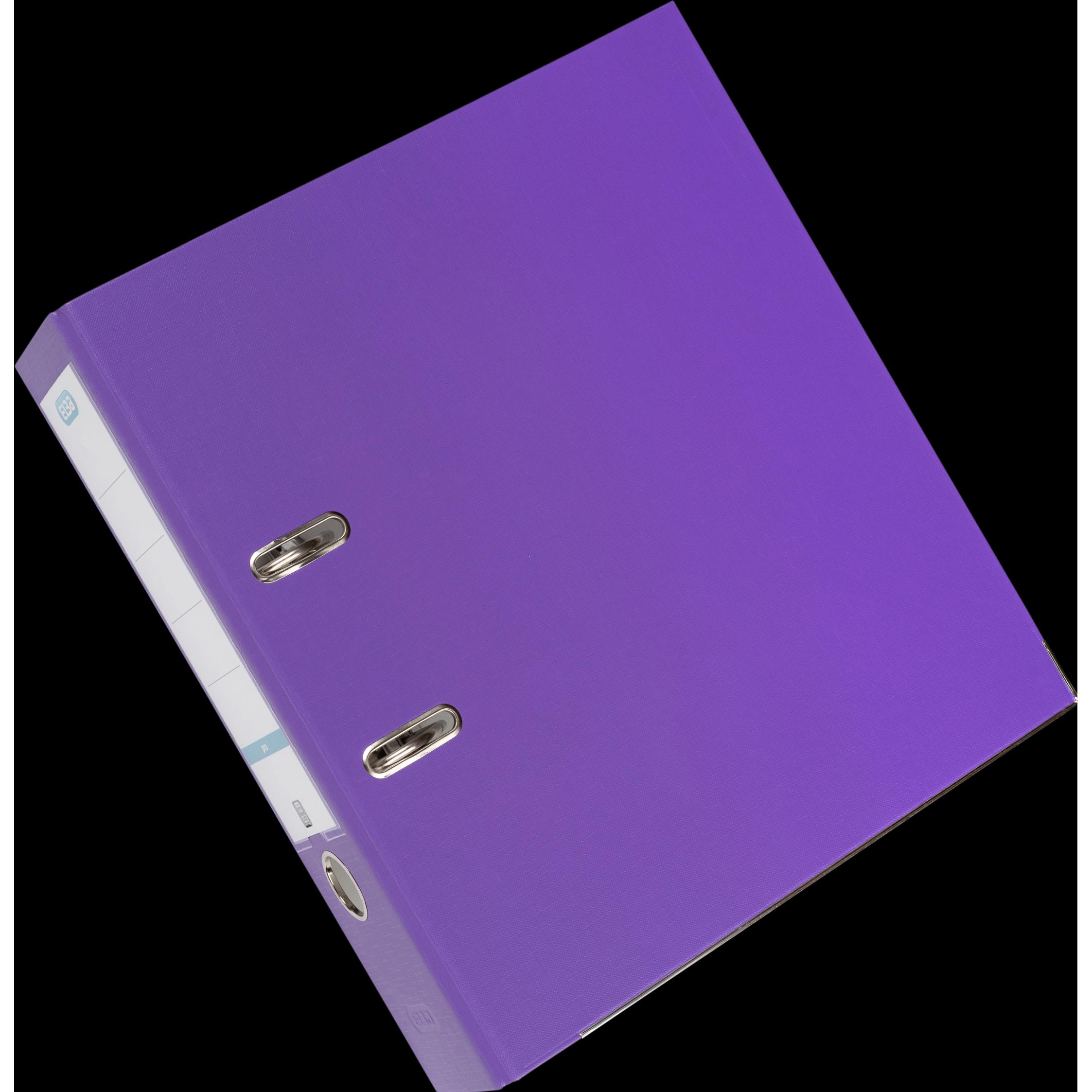 Thumbnail - Elba, Ordner, Ordner smart PP-Papier, Rückenbreite: 80 mm, violett DIN A4, Einband aussen PP (A4, 80 mm, 1 x)