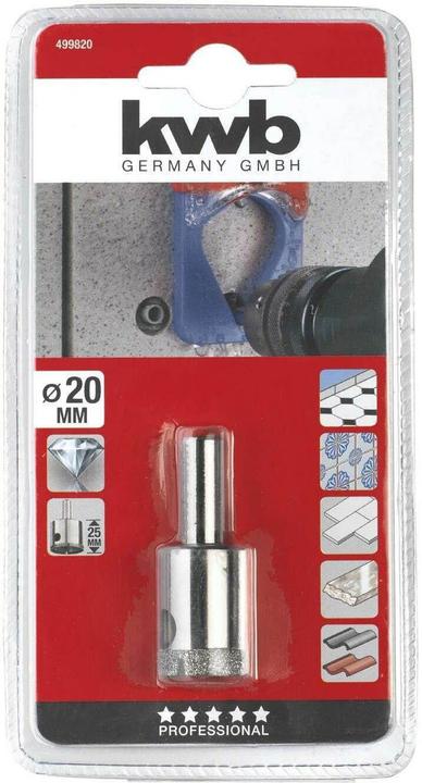 Productafbeelding kwb Diamant gatzaag 20/25 mm (20 mm)