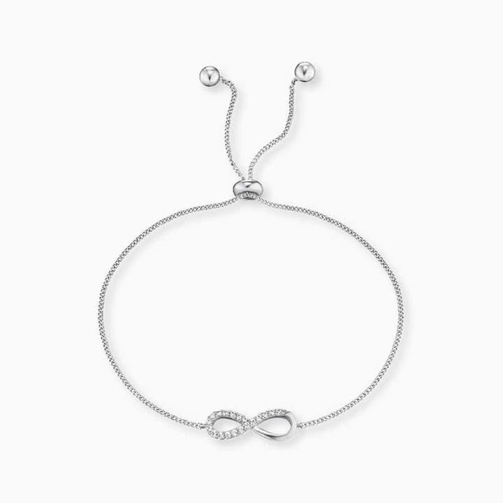 Produktbild Engelsrufer Armband Infinity Silber (17 cm, Silber)
