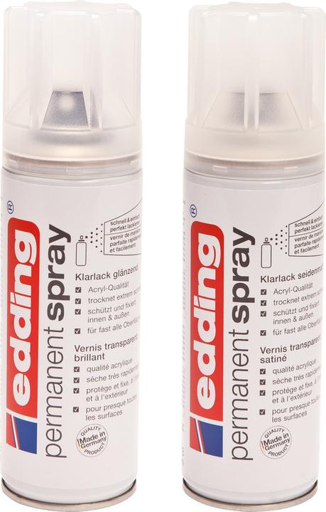 Actual product image Edding Clear lacquer spray (Silk-matt, 0.20 l)