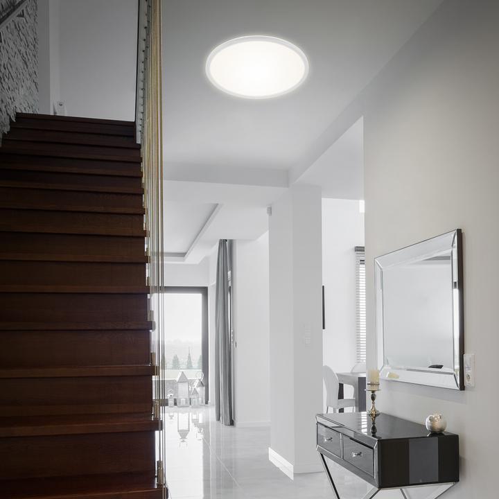 Actual product image Briloner Ultra flat CCT LED panel, white, 1xLED/22W (3000 lm)