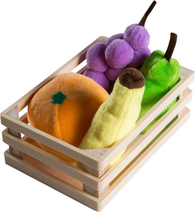 Roba 4 Körbchen mit Zubehör für Kaufladen und Kinderküche