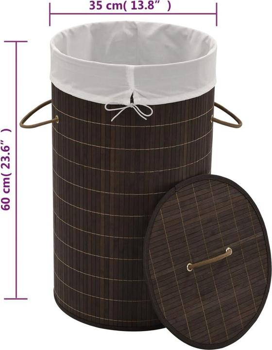 Actual product image vidaXL Wäschekorb