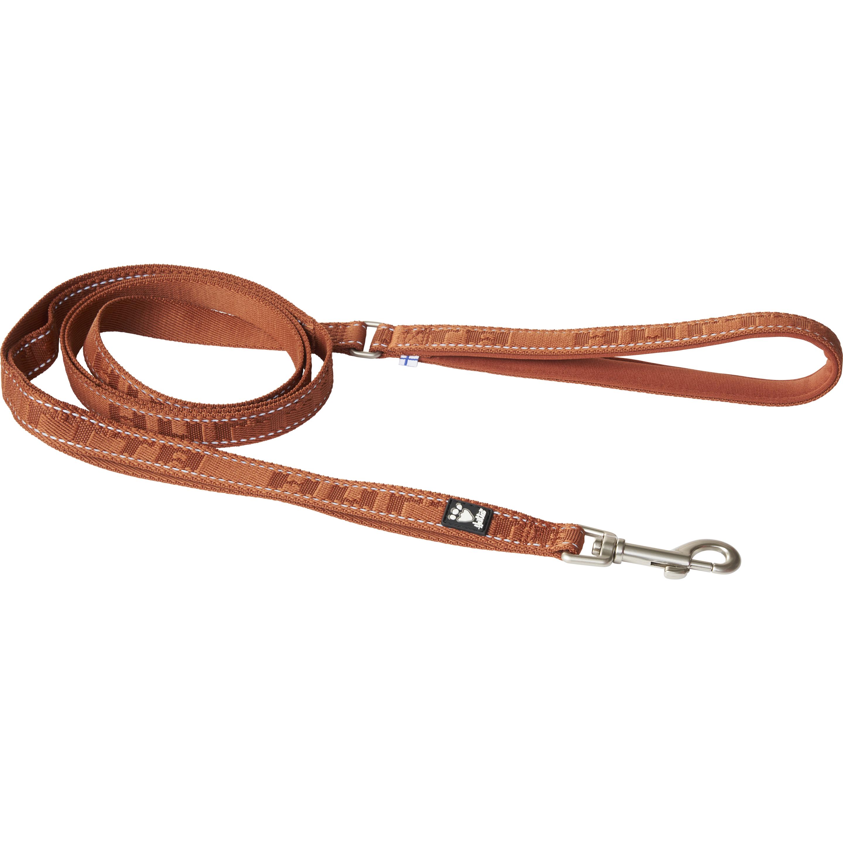 Meilleurs prix pour Hurtta Casual reflective leash ECO, 180 cm/20 mm, cinnamon (Chien, Promenade), Collier + laisse