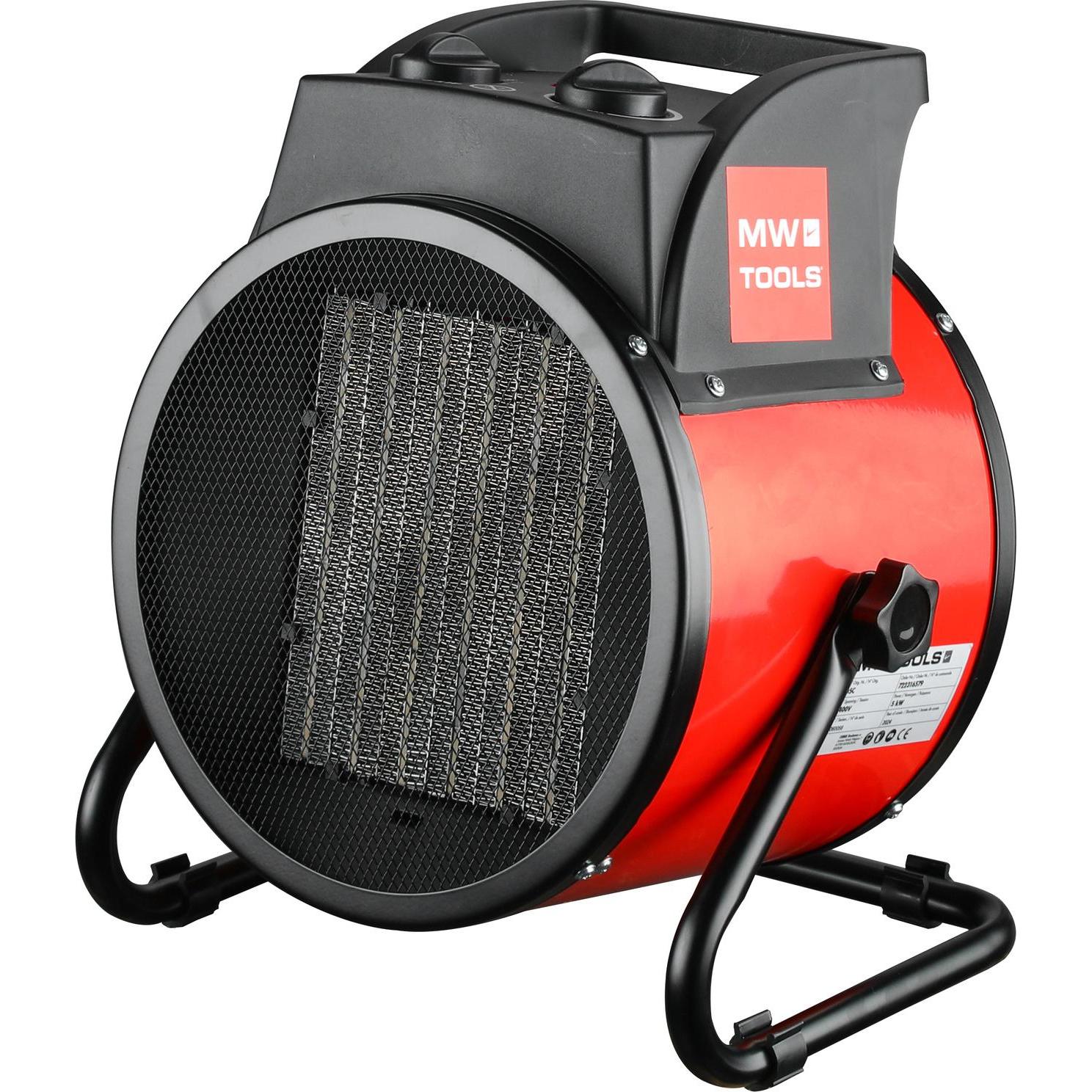 Metal Works 722316579 WEL05C Elektrische Heizung 5 kW 3x400V, Termoventilatore, Rosso