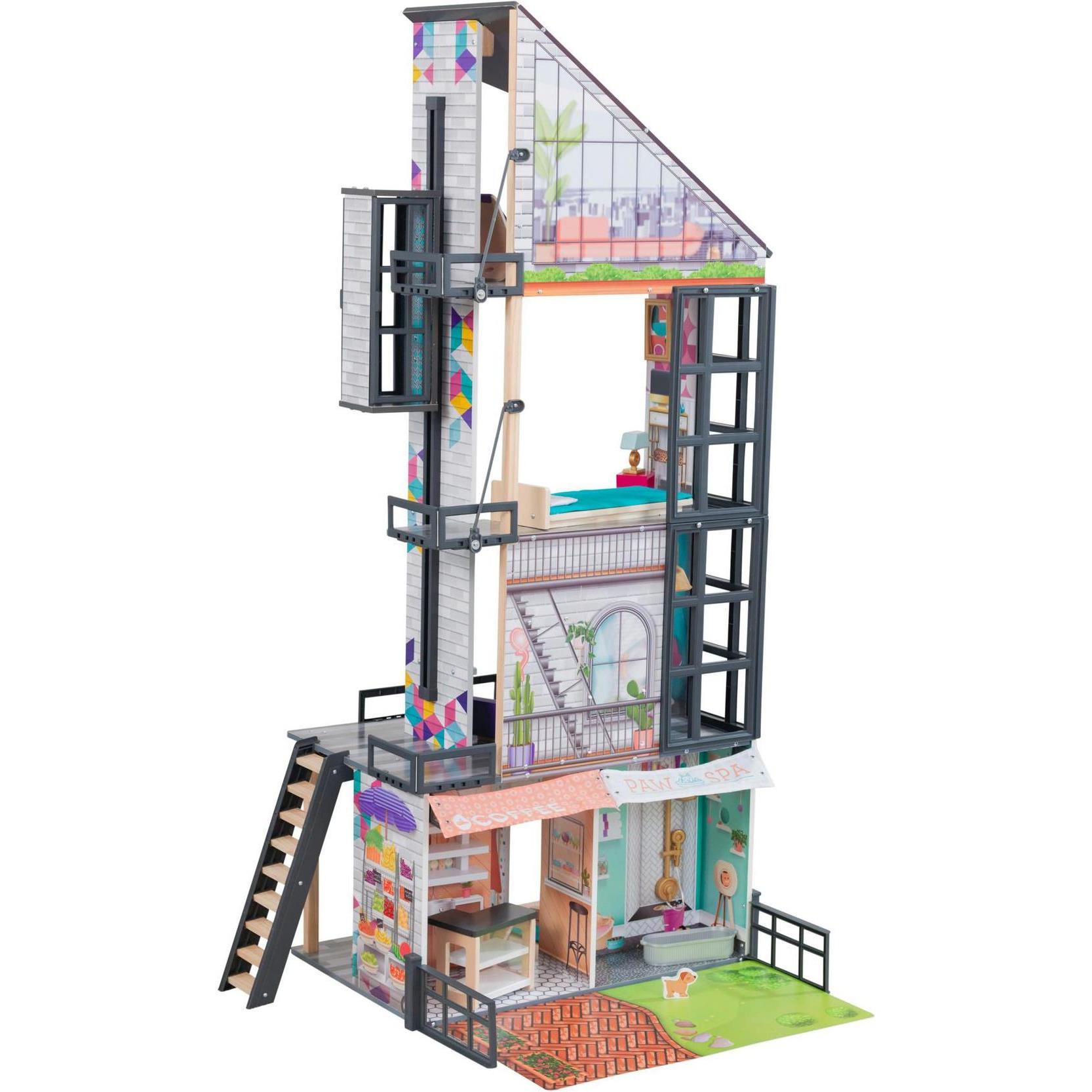 Thumbnail - KidKraft Puppenhaus Bianca City Life