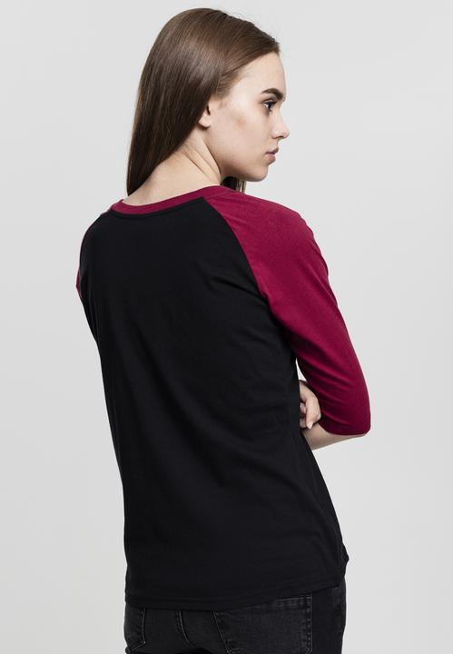 Produktbild Urban Classics Ladies 3/4 Contrast Raglan Tee (XS)