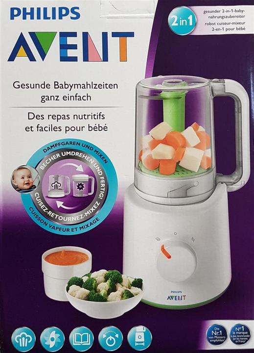 Immagine prodotto Philips Avent Vaporizzatore e frullatore combinato