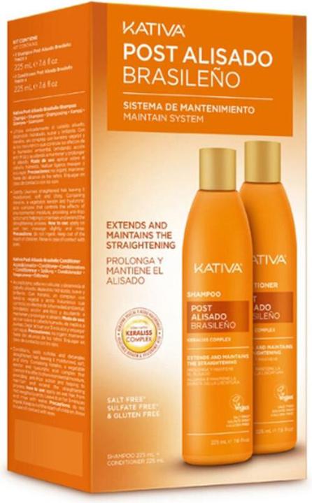 Produktbild Kativa POST 2 Alisado Brasileno 2x225ml (Haarpflege set)