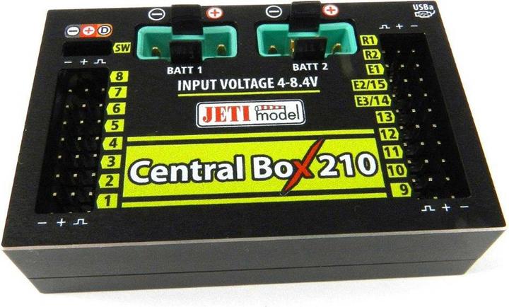 Image du produit Jeti Aiguillage sur batterie Central Box 210 + 2x Rsat2 + Magentic SW