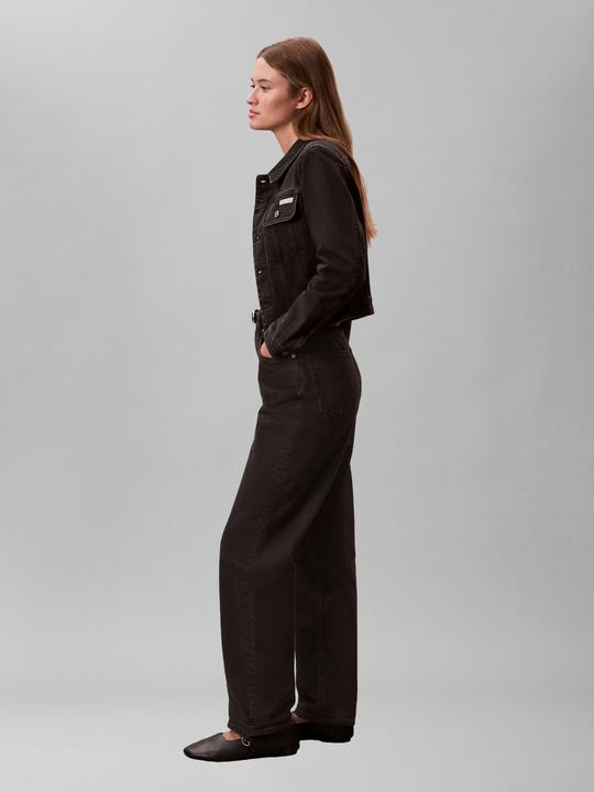 Actual product image Calvin Klein Black Cotton Women's Jacket (L)