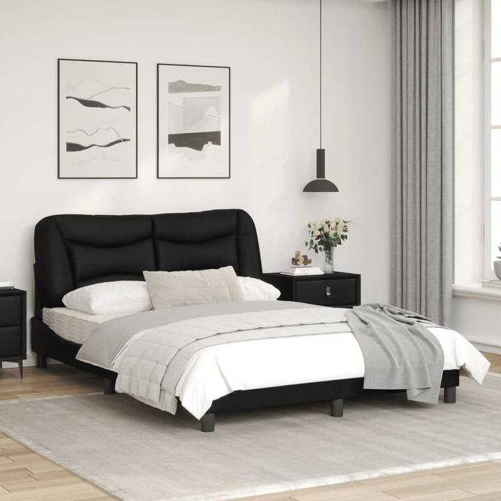 Image du produit VidaXL Cadre de lit avec tête de lit en similicuir (120 x 200 cm)