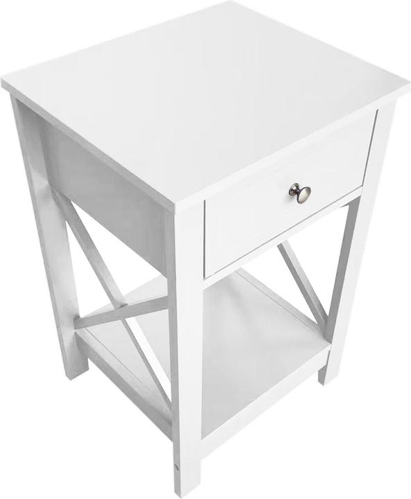 Produktbild HTI-Living Nachttisch Hayet Weiss (40 x 35 x 60 cm)