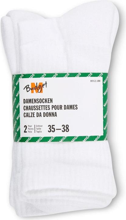 Produktbild M-Budget Damen Sport Socken 2er Pack (35 - 38)