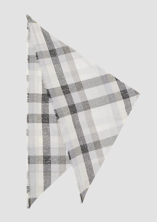 Actual product image S.Oliver Schal Quadratischer Schal mit Karomuster