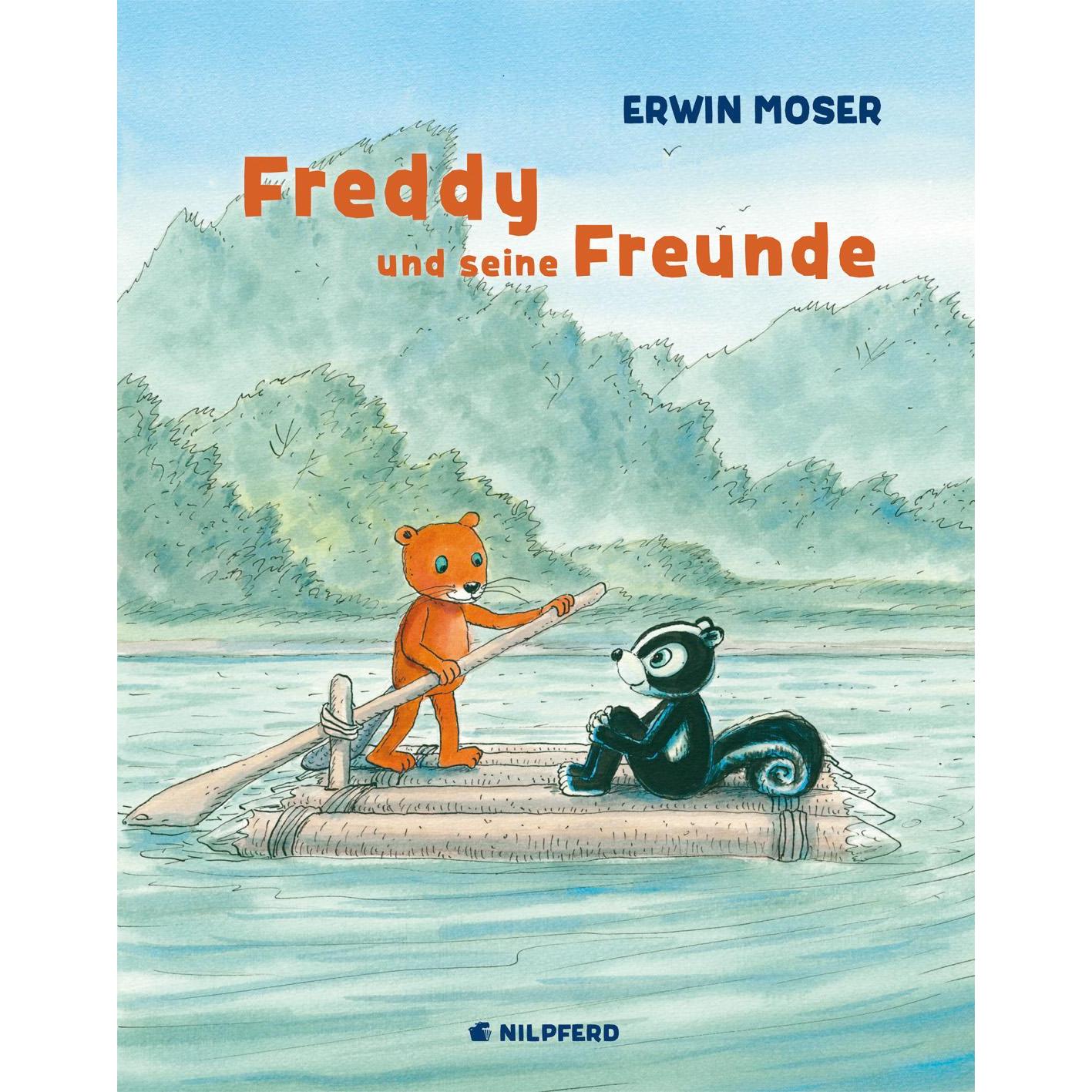 Freddy und seine Freunde, Kinderbücher von Erwin Moser
