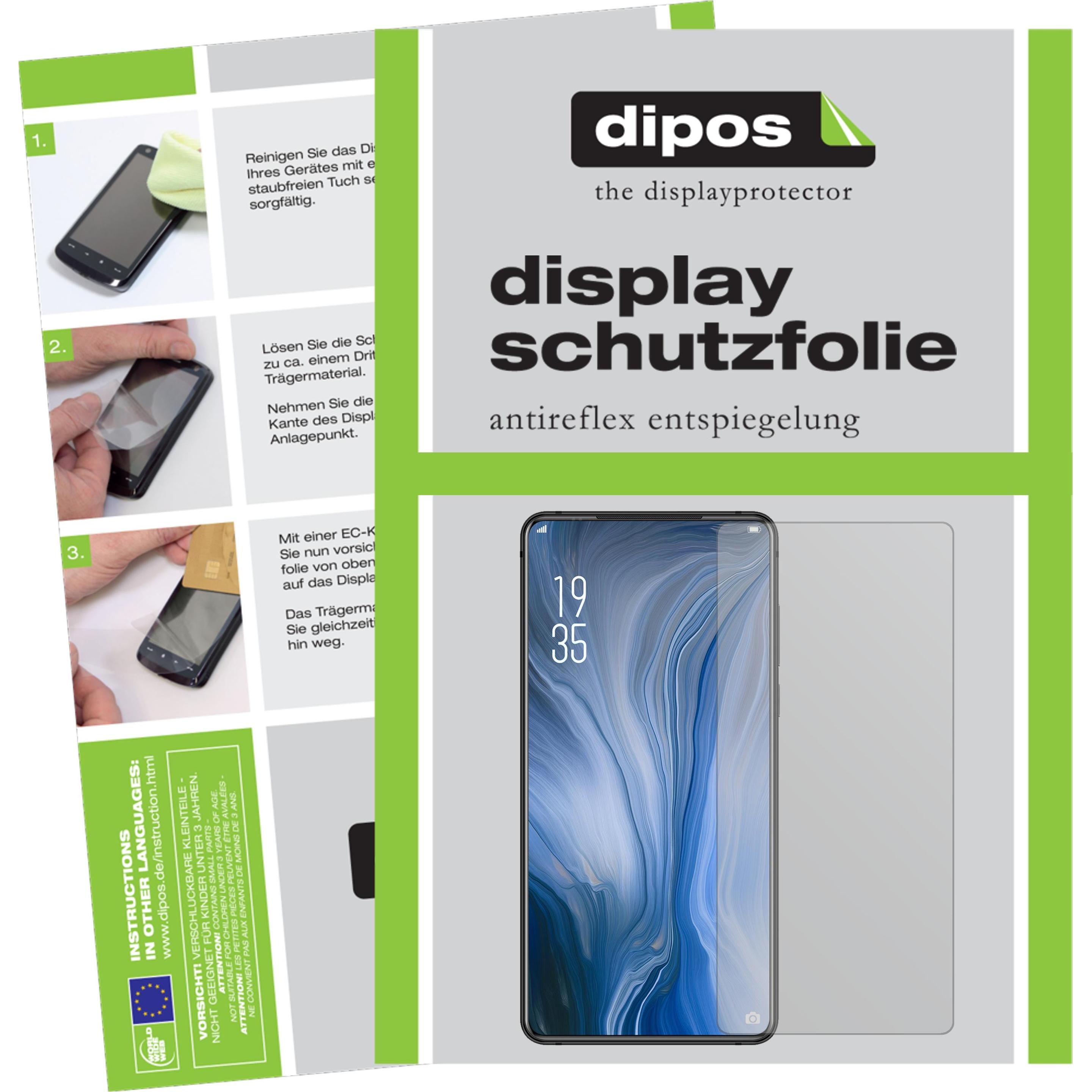 Dipos Displayschutzfolie Antireflex (6 Stück, BQ Aquaris U2), Smartphone Schutzfolie, Transparent