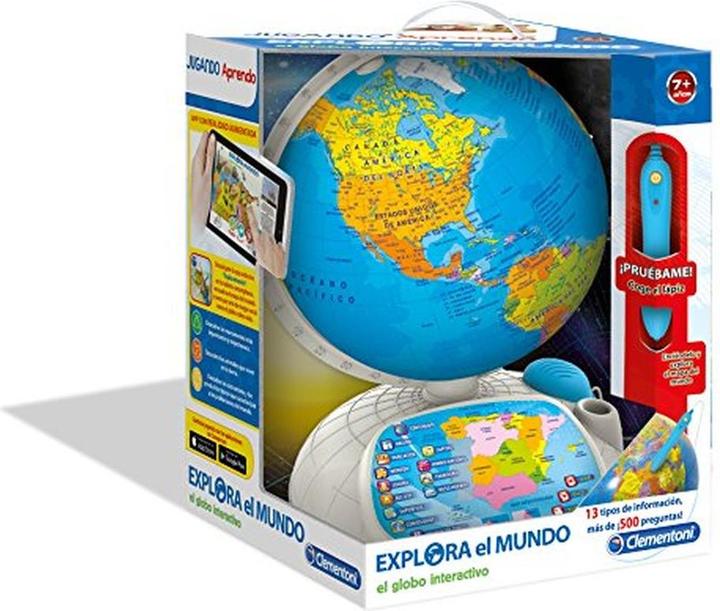 Produktbild Clementoni Interaktiver Globus mit Ton und App, ab 7 Jahren, Spanisch