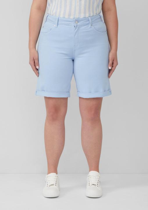 Produktbild S.Oliver Jeans-Hose Bermuda Jeans / Straight Fit / Mid Rise / Straight Leg (46)