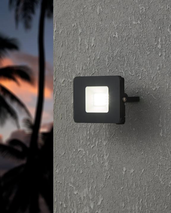 Actual product image EGLO LED spotlight black 5000K 20W IP65 97456 (1800 lm, IP65)