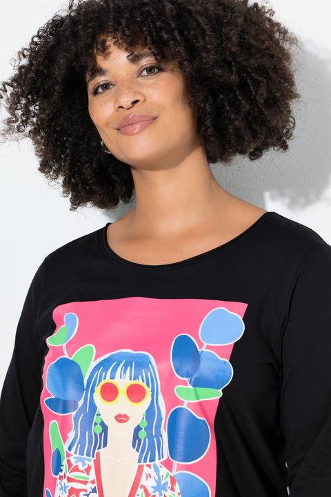 Produktbild Angel of Style T-Shirt, A-Linie, Frauen-Motiv, Rollkanten (44)