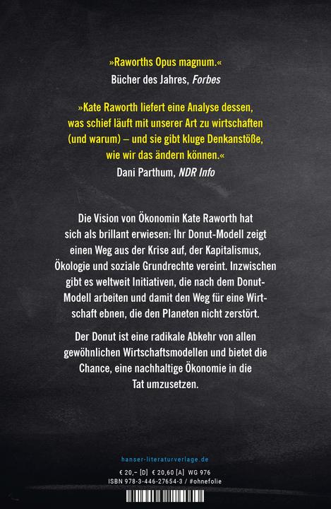 Produktbild Die Donut-Ökonomie (Studienausgabe) (Deutsch, Hans Freundl, Kate Raworth, Sigrid Schmid, 2023)