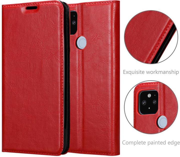 Productafbeelding Cadorabo Boek Onzichtbare Magneethoes (Google Pixel 5 XL)