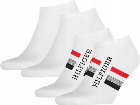 Produktbild Tommy Hilfiger Socken Söckchen 2P Weiss (2er Pack, 43 - 46)