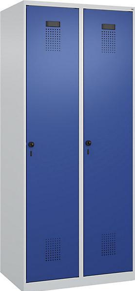 Gentian blue RAL 5010, Light grey RAL 7035