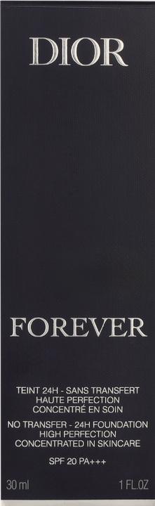 Actual product image Dior Forever (3W Warm)