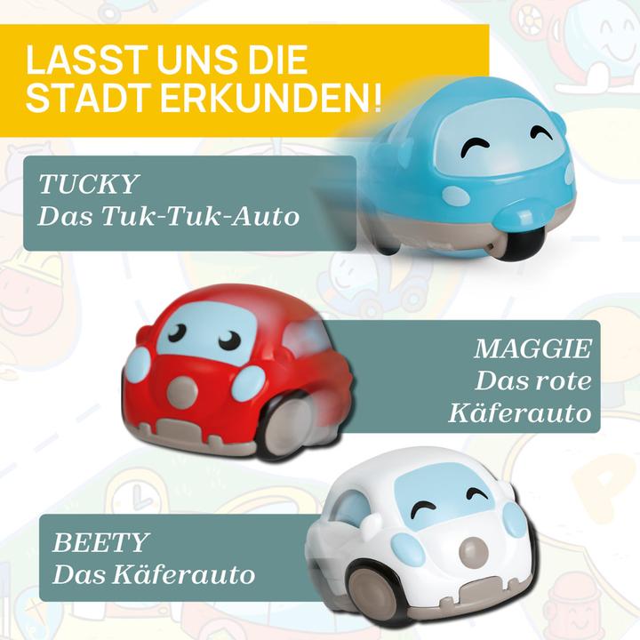 Actual product image Chicco Turbo Ball - City Vintage 3pcs