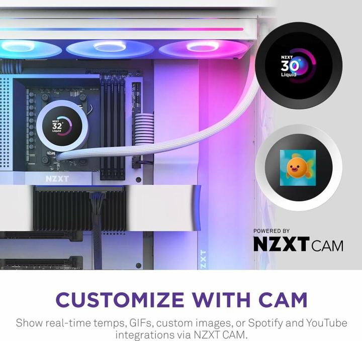 Actual product image NZXT Kraken Plus 360 RGB