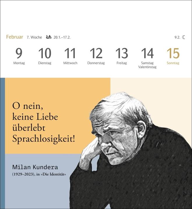 Produktbild Harenberg Zeitlose Wahrheiten Postkartenkalender 2026 - Kalender mit 53 Karten, ausgewählt und kommentiert