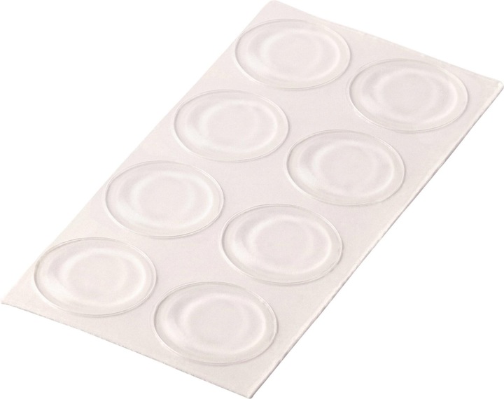 Immagine prodotto Fix-o-moll Tappetini 1.9 mm / Ø 19 mm 8 x (Cursori in plastica, 8 Pezzo/i)