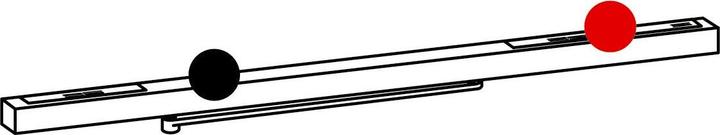 Image du produit Dormakaba Glissière avec levier G-EMR Contur Design (Porte d'entrée, Porte de chambre, Porte en bois, Porte-fenêtre, Intérieur)