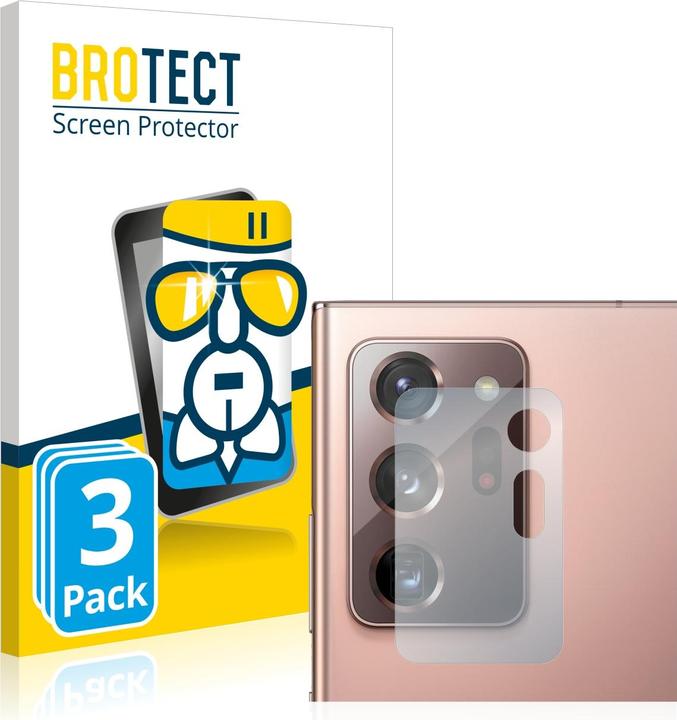 Productafbeelding BROTECT AirGlass kogelwerende glasfolie (3 Pcs., Samsung Galaxy Note 20 Ultra 5G)